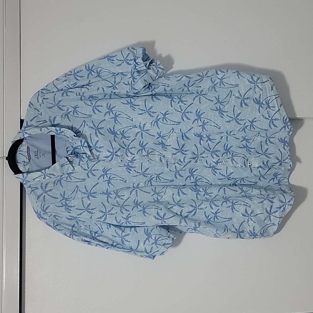 IZOD SALTWATER BUTTON DOWN CASUAL SHIRT